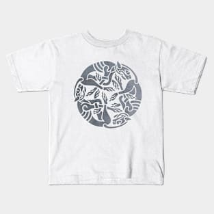 Iron Celtic Dog Design Kids T-Shirt